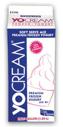 Yocream Gelato Mix, Hazelnut Flavored Serve, 64 Ounce -- 6 per case.