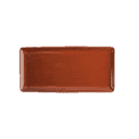 Oneida Terra Verde Cotta Rectangular Appetizer Tray, 13 x 6.25 inch -- 12 per case