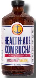 Health-Ade Passion Fruit Tangerine Kombucha, 16 Fluid Ounce -- 6 per case