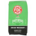 Fire Department Coffee Spirit Infused Irish Whiskey Ground Coffee, 12 Ounce -- 6 per case