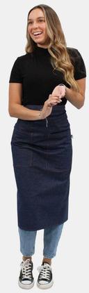 Intedge Artisan Denim 2-Pockets Waist Apron 