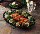 Party Tray Black Oval Platter, 14 x 21 inch -- 20 per case.