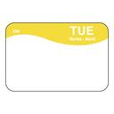 Daymark DissolveMark Day of the Week Label - Tuesday, 1 x 1.5 inch -- 12 rolls per case.