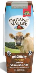 Organic Valley Chocolate Milk, 8 Fluid Ounce -- 24 per case