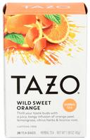 Tazo Wild Sweet Orange Tea, 20 Tea Bags -- 6 Per case