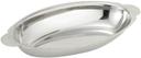 Winco Stainless Steel Oval Au Gratin Dish, 20 Ounce -- 12 per case