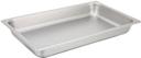 Winco 25 Gauge Stainless Steel Full Size Straight Sided Steam Pan, 20 3/4 x 12 3/4 x 2 1/2 inch -- 6 per case