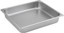 Winco 25 Gauge Stainless Steel 2/3 Size Straight Sided Steam Pan, 2 1/2 inch -- 12 per case