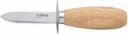 Winco Oyster Clam Knife with Wooden Handle, 2-3/4 inch Blade -- 12 per case