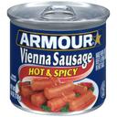 Armour Hot and Spicy Vienna Sausage, 4.6 Ounce -- 24 per case.