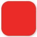 Daymark Dissolve Adhesive Red Blank Label, 0.75 x 0.75 inch -- 12000 per case