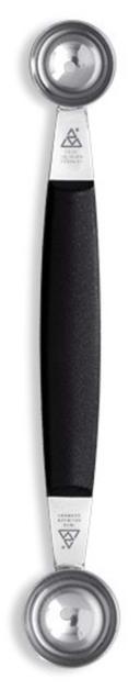 Triangle Stainless Steel 22 to 25 mm Professional Melon Baller with Polypropylene Handle