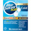 Alka-Seltzer Plus Severe Cold Fizzies Sparkling Original Effervescent Tablets, 36 count -- 30 per case