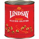 Lindsay Spanish Green Sliced Olives No Pimiento, 55 Ounce -- 6 per case