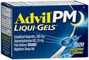 Advil PM Liqui Gels Pain Reliever and Nighttime Sleep Aid Capsules, 20 per unit -- 72 per case