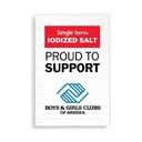 Single Serv Iodized Salt - Flat Packets, 0.5 Gram -- 3000 per case