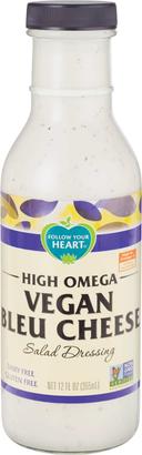 Follow Your Heart High Omega Vegan Bleu Cheese Salad Dressing, 12 Ounce -- 6 per case.