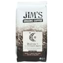 Jims Organic Coffee Blend X Very Dark Roast Whole Bean Coffee, 11 Ounce -- 6 per case