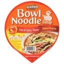 Paldo Hot and Spicy Bowl Noodle Soup, 3.03 Ounce -- 12 per case