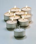 Hollowicks Select Wax Tealight Candle, 3/4 inch Height -- 500 per case.
