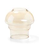 Hollowicks Gold Lustre Mushroom Globe Only, 3 1/2 inch Height.