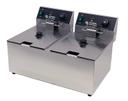 Global Solutions 208/240 Volt Deep Fryer, 32 Pound Oil Capacity