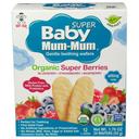 Hot Kid Organic Super Berry Baby Mum-Mum Teething Wafers, 1.76 Ounce -- 6 per case