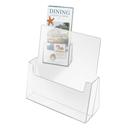 Cal-Mil Small Brochure Rack, 4 x 1 1/2 x 8 inch