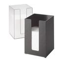 Cal-Mil Classic Clear Counter or Wall Mount Napkin Organizer, 5 1/2 x 8 inch -- 2 per case
