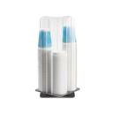 Cal-Mil Acrylic Classic Revolving Cup and Lid Organizer, 8.13 x 8.13 x 18 inch