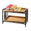 Cal-Mil Mission 2 Tier Stand Frame Only, 23 x 13 x 15 Inch