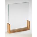 Cal-Mil Bamboo U Frame Table Top Card Holder, 8.5 x 1 x 11 inch