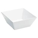 Cal-Mil White Melamine Large Square Bowl, 12 x 12 x 5 inch