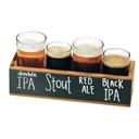 Cal-Mil Vintage Write On Tasting Crate, 10.25 x 3.25 x 2.75 inch -- 6 per case