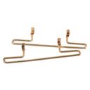 Cal-Mil Brass Shelf Bracket, 13 x 2.5 x 2.25 inch