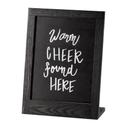 Cal-Mil Oak Cinderwood 8.5 x 11 inch Chalkboard Sign, 10.38 x 4.75 x 13.75 inch