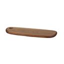 Cal-Mil Sydney Walnut Serving Board, 18 inch Width x 6 inch Depth x 0.75 inch Height