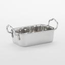 American Metalcraft Stainless Steel Mini Roasting Pan, 17 Ounce