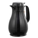 Service Ideas Eco-Serv Black Foam Lined Plastic Carafe, 4 Ounce Capacity