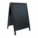 American Metalcraft Basic Black Sandwich Board, 21 1/2 x 2 1/4 x 3 1/2 inch