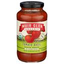Muir Glen Organic Tomato Basil Pasta Sauce, 23.5 Fluid Ounce -- 12 per case
