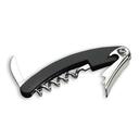 Tablecraft Black Rubber Carded Waiters Corkscrew with Soft Grip, 4 x 0.5 x 1.25 inch -- 6 per case