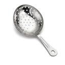 Tablecraft Stainless Steel Julep Strainer, 3.1875 x 1.125 x 6.25 inch