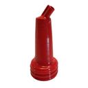 Tablecraft PourMaster Red High Density Polyethylene Replacement Long Neck with Integrated Spout Fits N32A, N32R Pourer, 3.5 x 3.5 x 8.25 inch