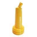 Tablecraft PourMaster Yellow High Density Polyethylene Replacement Long Neck with Integrated Spout Fits N32A, N32Y Pourer, 3.5 x 3.5 x 8.25 inch