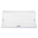 Tablecraft Polycarbonate Rectangular Roll Top Display Cover for Cold Server, 21.5 x 13.25 x 7.5 inch