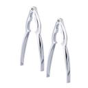 Tablecraft 6 x 1.5 x 0.5 inch Chrome Plated Double Jaw Lobster Cracker, 2 count -- 6 per case