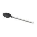 Tablecraft Solid Silicone Spoon with Stainless Steel Handle, 13 inch