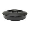 Tablecraft Black Polypropylene Tortilla Warmer, 7.6875 x 7.6875 x 1.75 inch