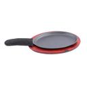 Tablecraft Cast Iron Oval Fajita Sizzle Platter Set, 16 x 9 x 1.625 inch